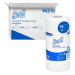 Kimberly-Clark Scott Control Versatile Towel Rolls White 24.5cm x 41.5cm 100's (16)
