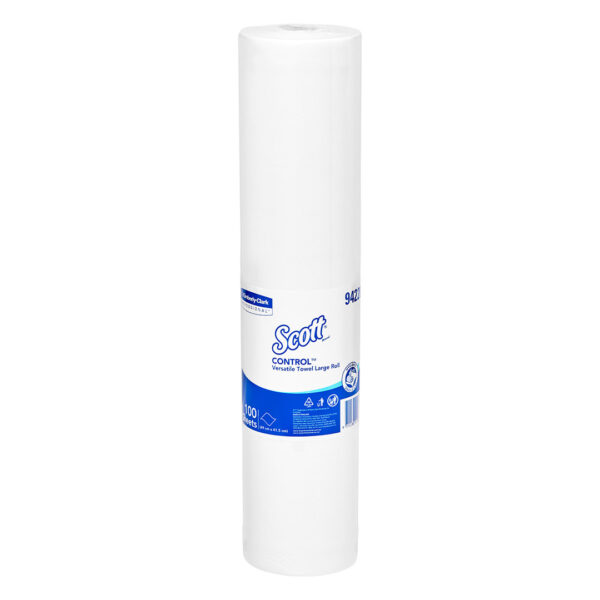Kimberly-Clark Scott Control Versatile Towel Rolls White 49cm x 41.5cm 100's (8) Kimberly-Clark Scott Control Versatile Towel Rolls White 49cm x 41.5cm 100's (8)