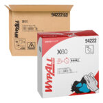 Kimberly-Clark Wypall X60 Pop-Up Wipers White 23cm x 42.5cm 130's (10)
