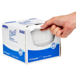 Kimberly-Clark Scott Control Reinforced Wipers White Small 32.5cm x 33cm 75's (6)