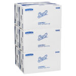 Kimberly-Clark Scott Control Reinforced Wipers White Large 32.5cm x 60cm 75's (6)