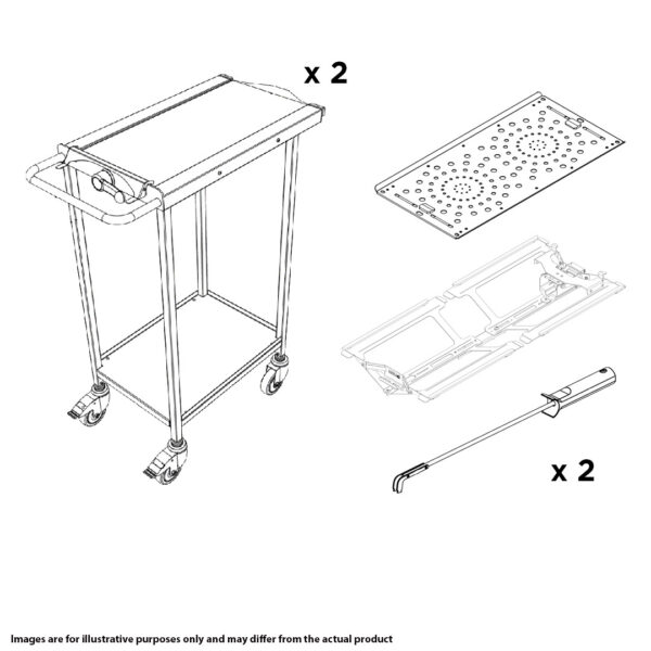 Melag Cliniclave 45 D Trolley