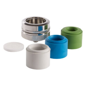 Melag MELAtherm Universal Adaptor with 3 Inserts & Ceramic Filter Disc