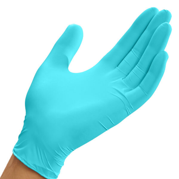 Mun GloveOn COATS Biodegradable Green Nitrile Powder Free Gloves Medium 200's (10)