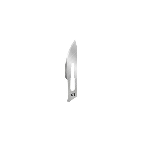 SMI Scalpel Blades No. 24 Sterile (100) SMI Scalpel Blades No. 24 Sterile (100)