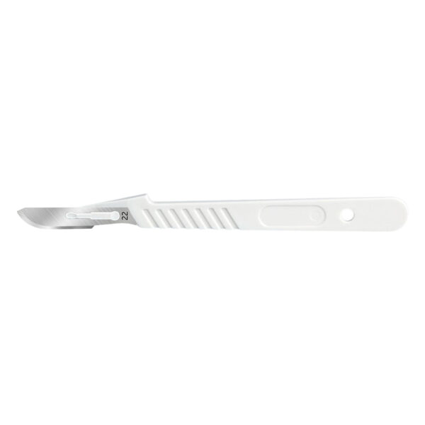 SMI Scalpels with Handle No. 22 Sterile (10) SMI Scalpels with Handle No. 22 Sterile (10)