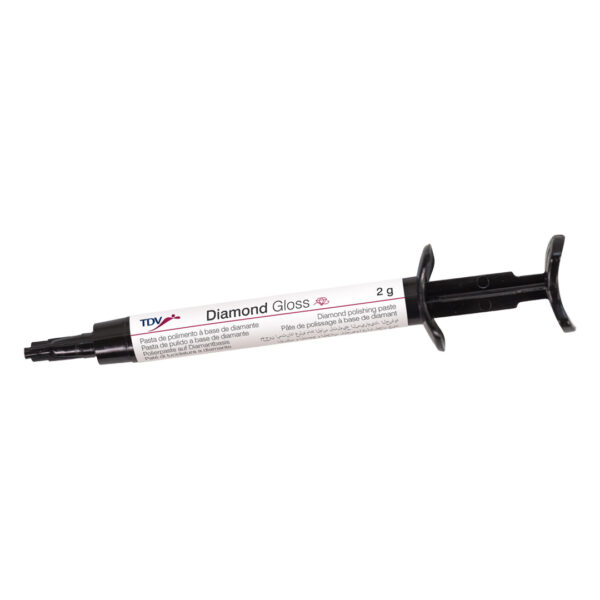 TDV Diamond Gloss Diamond Polishing Paste 2gm Syringe TDV Diamond Gloss Diamond Polishing Paste 2gm Syringe