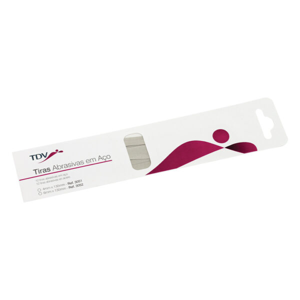 TDV Finishing & Polishing Abrasive Steel Strips 6mm x 130mm (12)