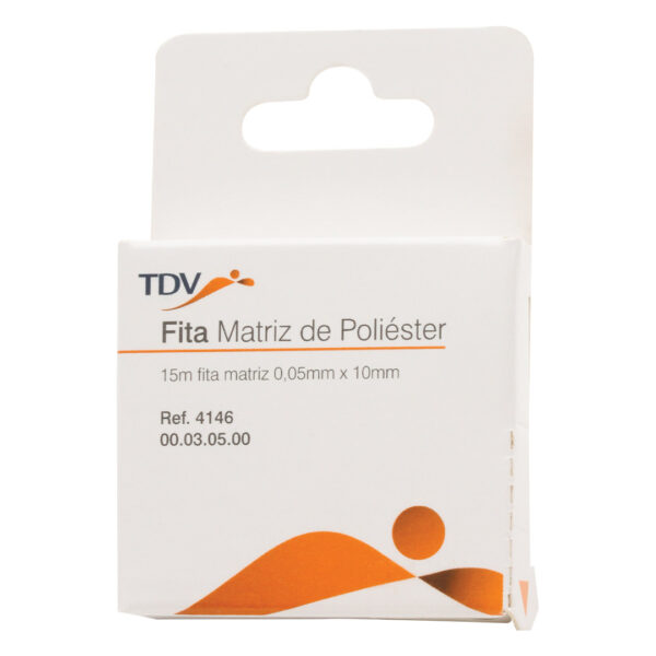 TDV Mylar Transparent Polyester Matrix Strip 0.05mm Thick 10mm x 15m Roll