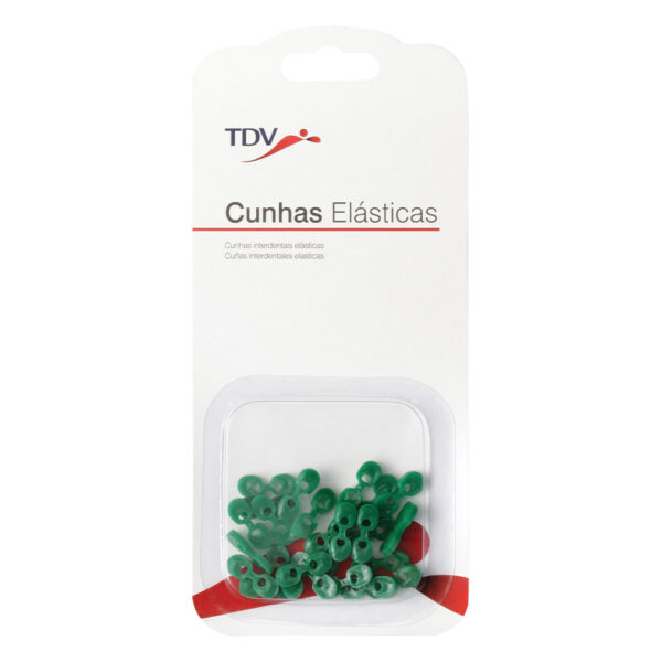 TDV Interdental Elastic Wedges 2.0mm Green (25)