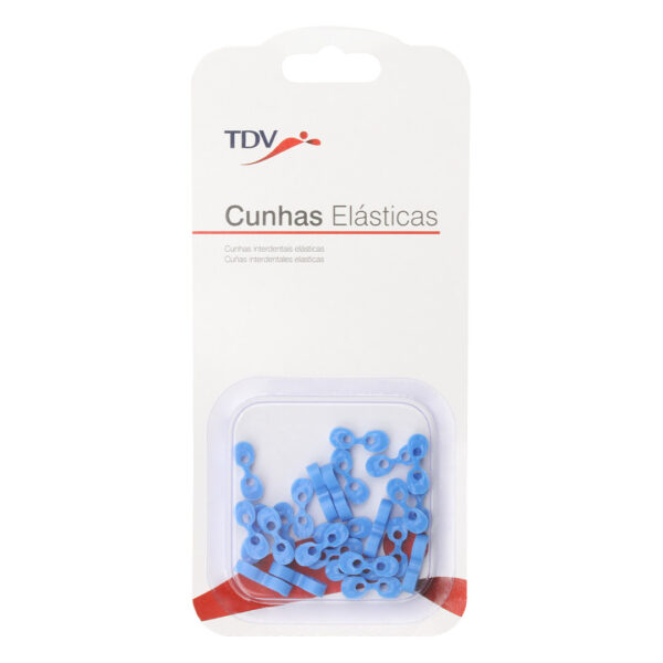TDV Interdental Elastic Wedges 3.2mm Blue (25)