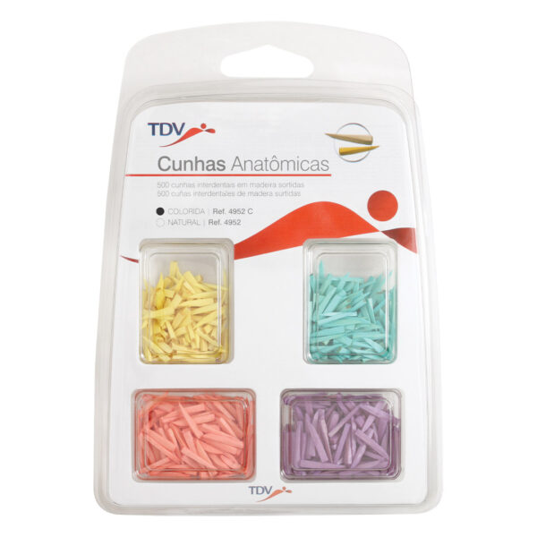 TDV Anatomic Wooden Wedges Assorted (500)