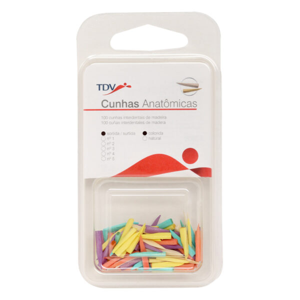 TDV Anatomic Wooden Wedges Assorted (100)