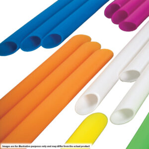 Unident BIO-D Biodegradable Aspirator Tubes Non Vented Blue (100)