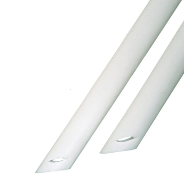 Unident BIO-D Biodegradable Aspirator Tubes Vented Plain White (100)