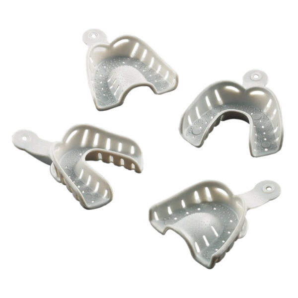 Unident Dentate Impression Trays Disposable Medium Lower (12) Unident Dentate Impression Trays Disposable Medium Lower (12)