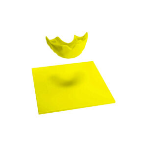 Unident Mouthguard Blanks Fluorescent Yellow (10)