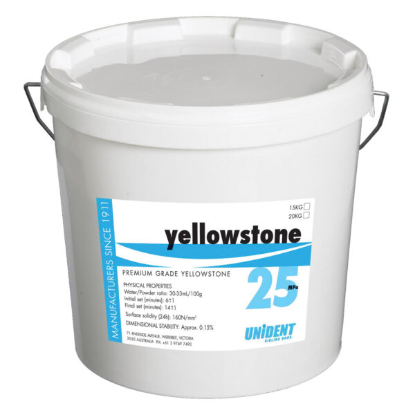 Unident Yellowstone 20kg Pail Unident Yellowstone 20kg Pail