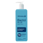 Whiteley Bactol Blue Antibacterial Handrub Gel 500ml Bottle