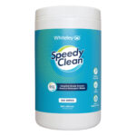 Whiteley Speedy Clean Wipes Canister 180mm x 250mm 100's (4)