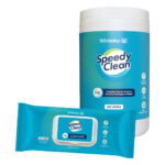 Whiteley Speedy Clean Wipes Canister 180mm x 250mm 100's (4)