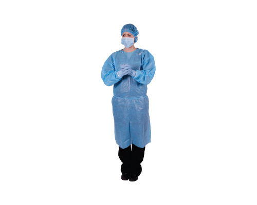 29-382 Isolation Gown Large Blue