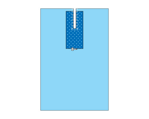 35-016 Protex 4 Drape with U Split