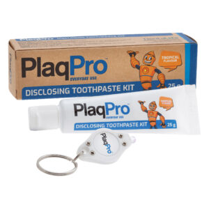 Dentalife PlaqPro Toothpaste Tropical 25gm Tube & Torch Kit