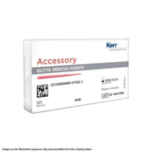 Kerr Endodontics Gutta Percha Points Spill Proof Pack Size XF-M Assorted (100)