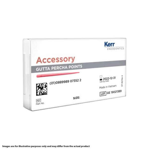 Kerr Endodontics Gutta Percha Points Spill Proof Pack Size XF-M Assorted (100)