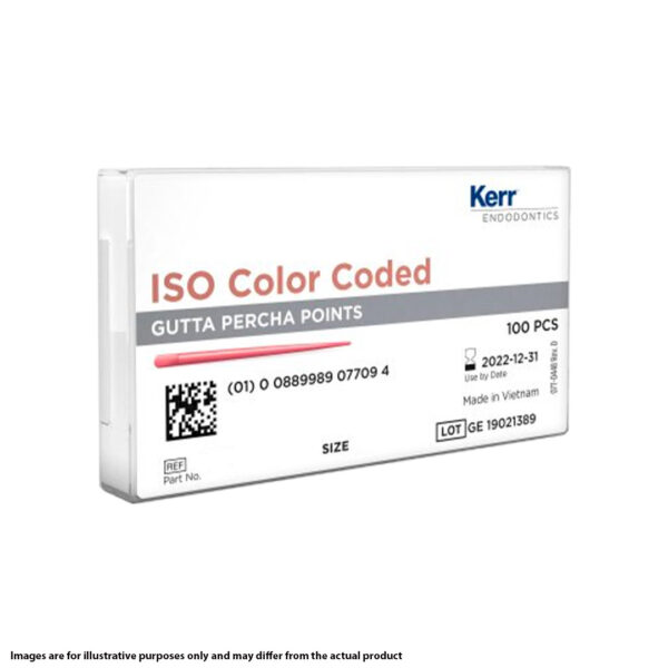 Kerr Endodontics Gutta Percha Points Spill Proof Pack No. 40 (100) Kerr Endodontics Gutta Percha Points Spill Proof Pack No. 40 (100)
