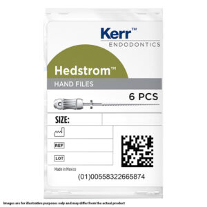 Kerr Endodontics Hedstrom Files 30mm No. 45 White (6)