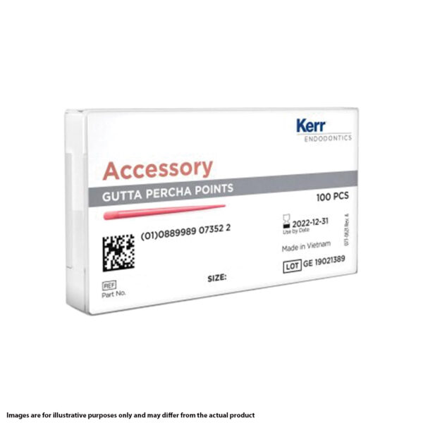 Kerr Endodontics Gutta Percha Points Spill Proof Pack Size FF (100)