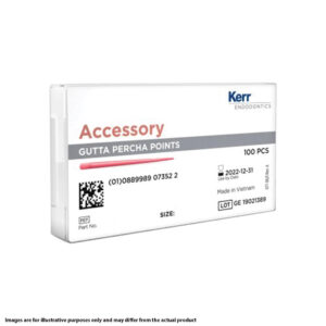 Kerr Endodontics Gutta Percha Points Spill Proof Pack Size FM (100)