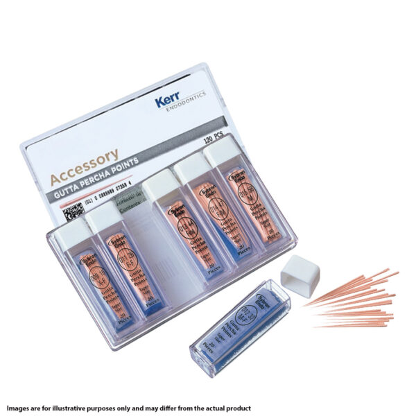 Kerr Endodontics Gutta Percha Points Vial Pack Size FM (120)
