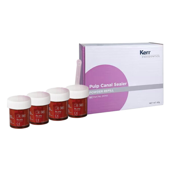 Kerr Endodontics Pulp Canal Sealer Zinc Oxide Eugenol Powder 10.5gm Bottle (4)