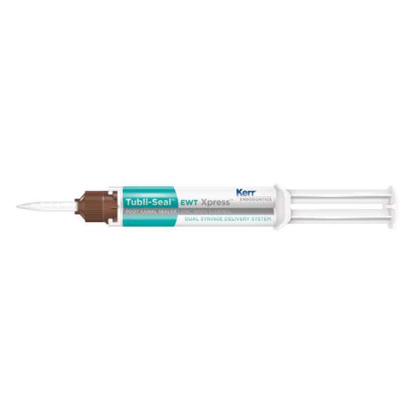 Kerr Endodontics Tubli-Seal EWT Xpress Zinc Oxide Eugenol Root Canal Sealer 10.8gm Syringes (2)