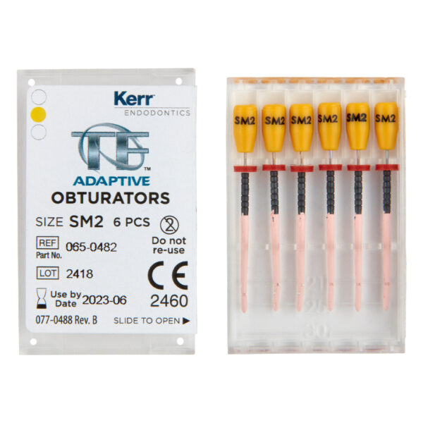 Kerr Endodontics TF Adaptive Obturators Small SM2 Yellow (6)