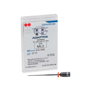 Kerr Endodontics TF Adaptive Verifiers Medium Large ML3 Red (6)