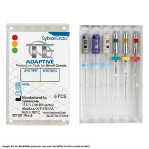 Kerr Endodontics TF Adaptive NiTi Files 27mm Small Procedure Pack Assorted (6)