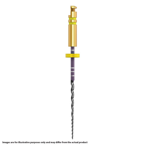 Kerr Endodontics ZenFlex NiTi Rotary Files .04 Taper 25mm No. 20 Yellow (6)