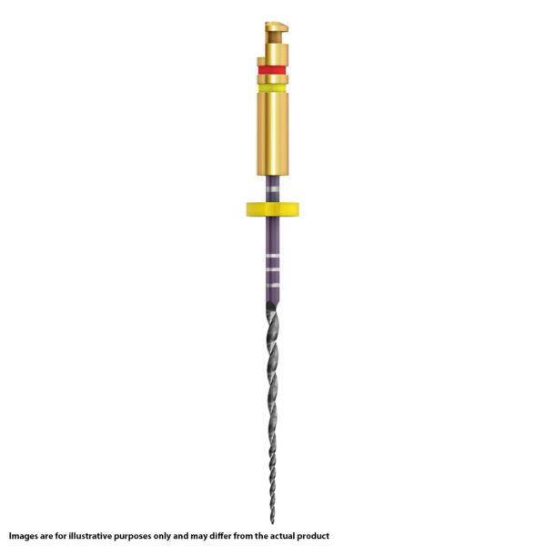 Kerr Endodontics ZenFlex NiTi Rotary Files .04 Taper 25mm No. 25 Red (6)