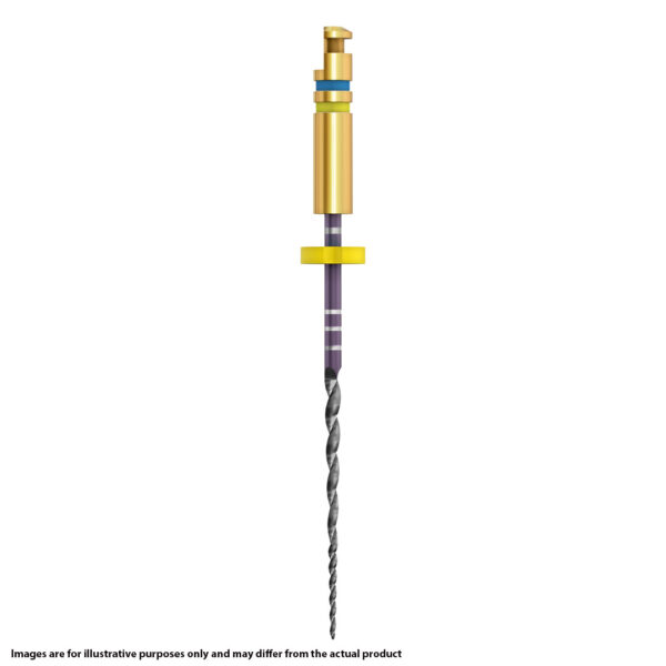Kerr Endodontics ZenFlex NiTi Rotary Files .04 Taper 25mm No. 30 Blue (6)