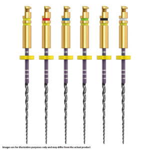 Kerr Endodontics ZenFlex NiTi Rotary Files .04 Taper 21mm No. 20-45 Assorted (6)