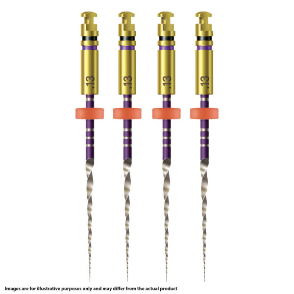 Kerr Endodontics Traverse Rotary Glide Path Files .06 Taper 25mm .13mm Tip (4)