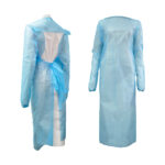 Medicom PE Gowns Regular Blue Non-Sterile (150)