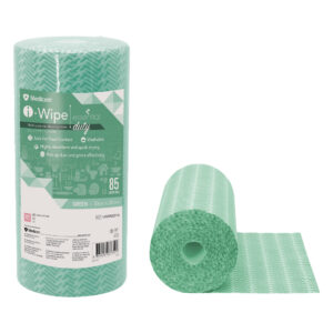 Medicom i.Wipe Essential Heavy Duty Wipes 300mm x 500mm 85's Green (6)