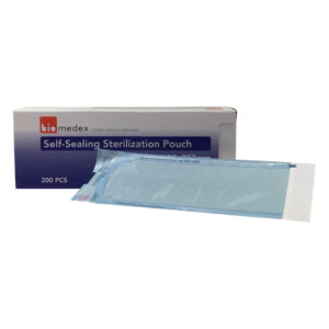 Biomedex Self-Seal Sterilisation Pouches 90mm x 230mm (200)