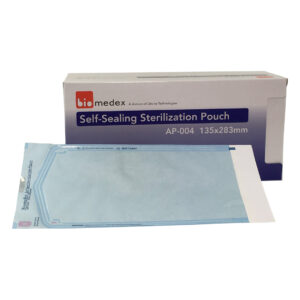 Biomedex Self-Seal Sterilisation Pouches 135mm x 255mm (200)