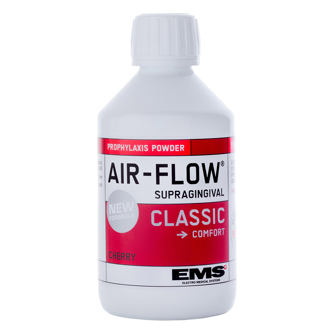 EMS Air-Flow Classic Comfort Powder Cherry 300gm Bottle (4) EMS Air-Flow Classic Comfort Powder Cherry 300gm Bottle (4)